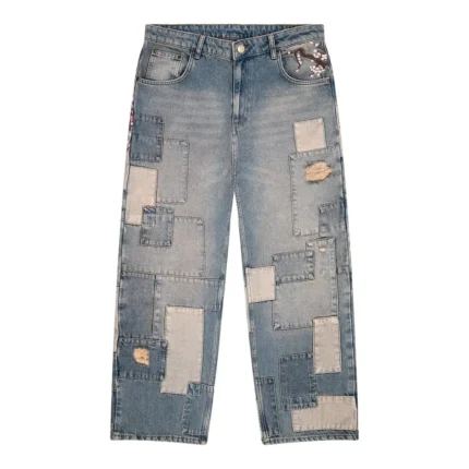 Blossom V2 Patchwork Denim – Light Blue1