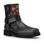 Hellboy Biker Boots Black 1
