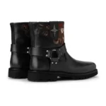 Hellboy Biker Boots Black Back