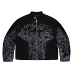 Hellboy Denim Biker Jacket Black 1