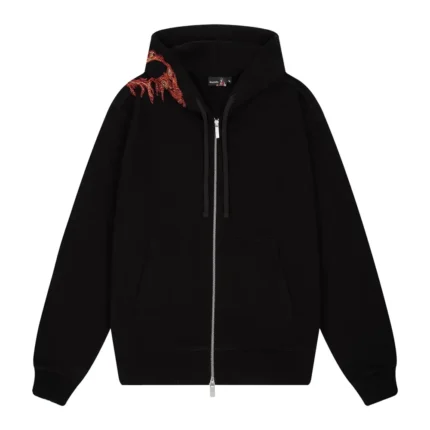 Hellboy ZIP Up Hoodie Black 1
