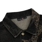 Lotus V2 Denim Jacket Black Logo