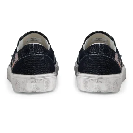 Thangka Denim Slip Ons Back