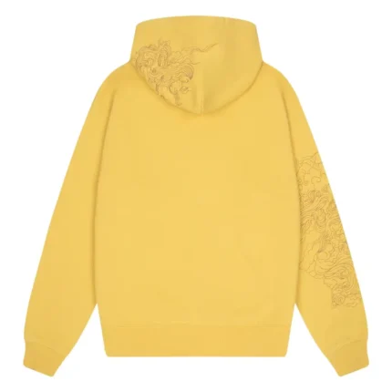 Thangka Hoodie ZIP Up Yellow 1