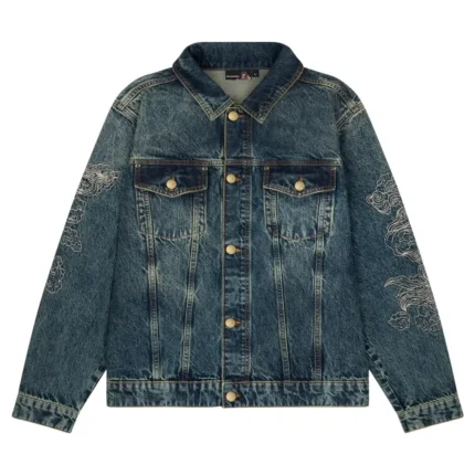 Thangka Jacket Indigo Denim 1