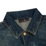 Thangka Jacket Indigo Denim Logo