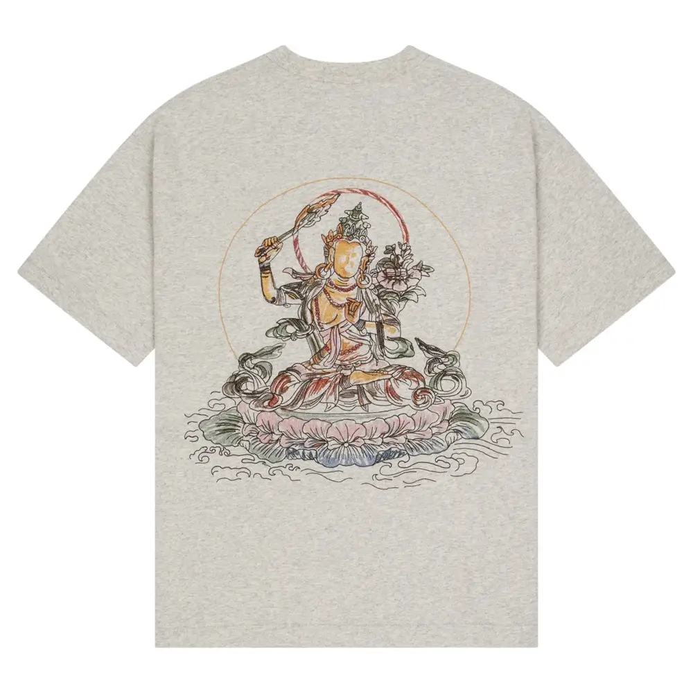 Thangka T Shirt Melange – Grey07 Thangka T Shirt Melange – Grey07