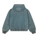 Thangka Workwear Jacket Blue Back