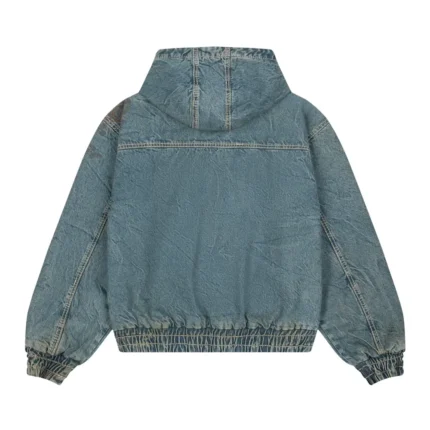 Thangka Workwear Jacket Blue Back