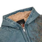 Thangka Workwear Jacket Blue Zip