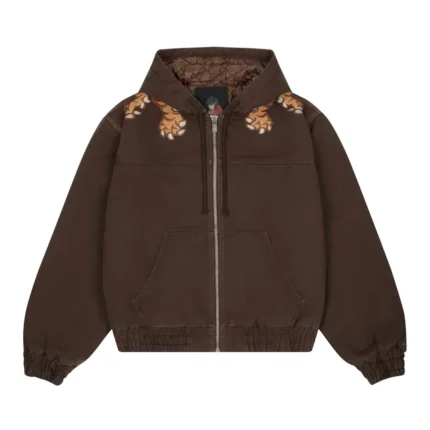 Thangka Workwear Jacket Brown 1