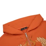 Thangka ZIP Up Hoodie Orange Logo
