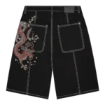 Yakuza Dragon Jorts Black 1