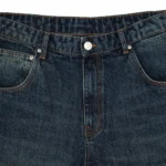 Yakuza Indigo Washed Denim Blue Zip