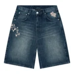 Yakuza Indigo Washed Denim Jorts Blue 1 (1)