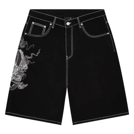 Yakuza Jorts Black