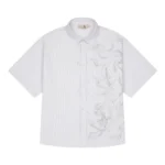 Yakuza Shirt Striped – White01